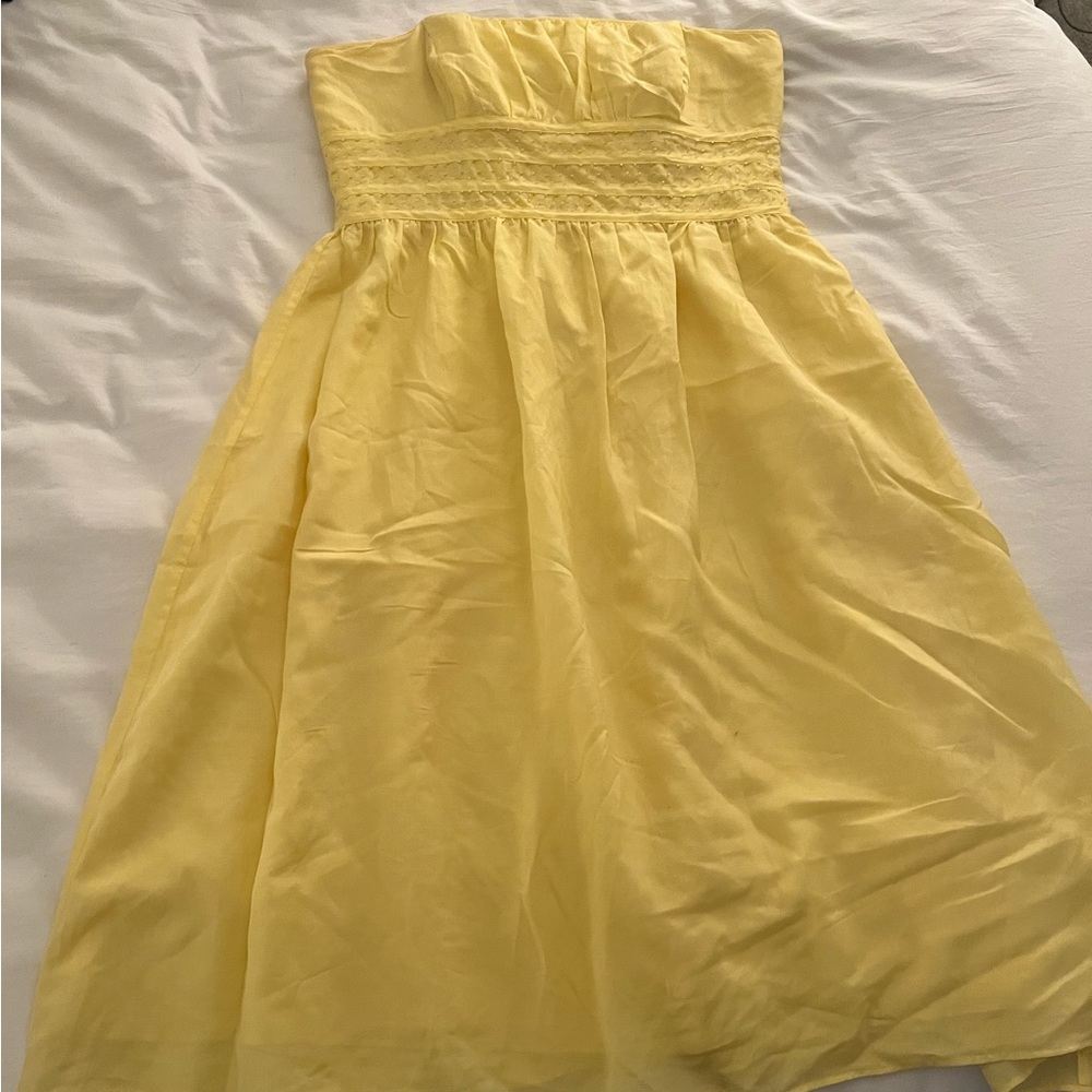 Lily Pulitzer strapless formal dress